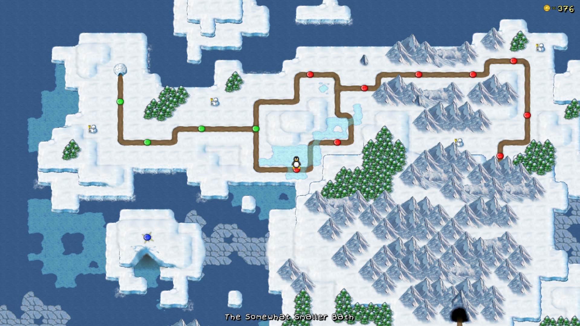 The Icy Island worldmap as of version 0.6.2