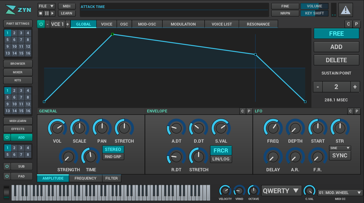 Zyn-Fusion Add Synth Editor