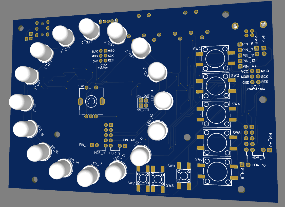 v3 circuit board render front