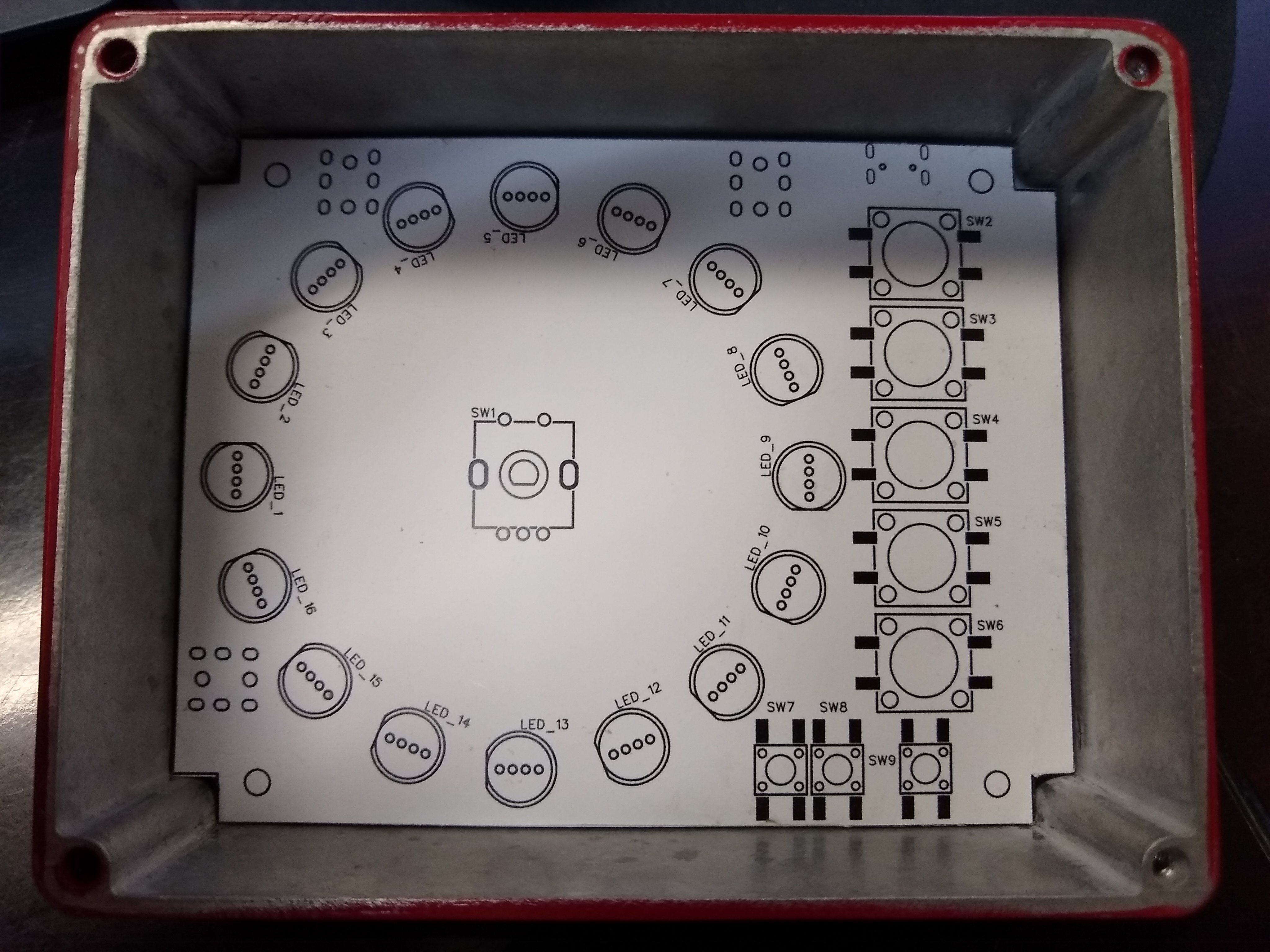 v3 circuit board testfit front