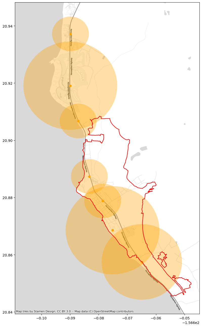 Map of findings