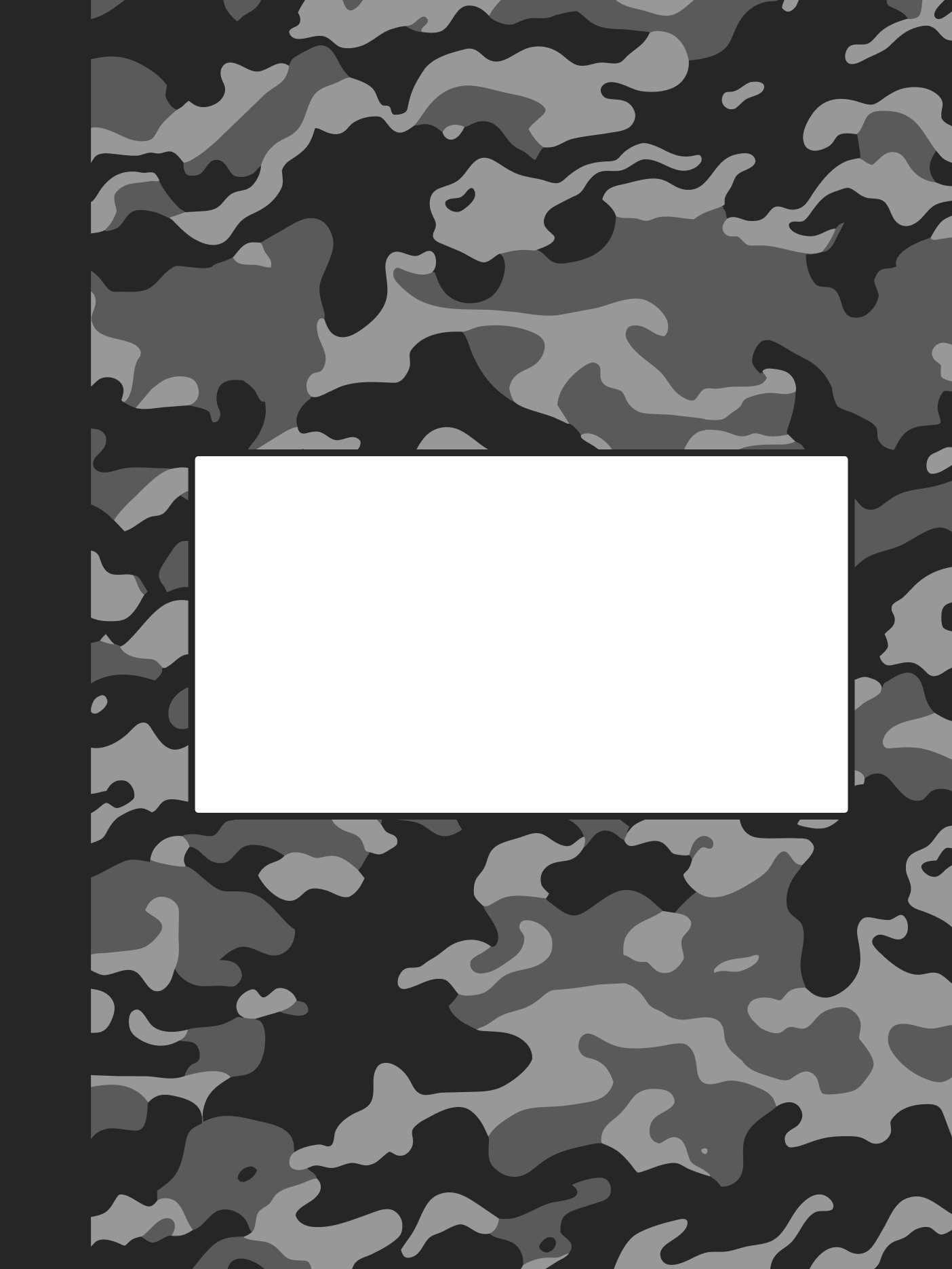 MultiCam camo monochrome 3 pc palette