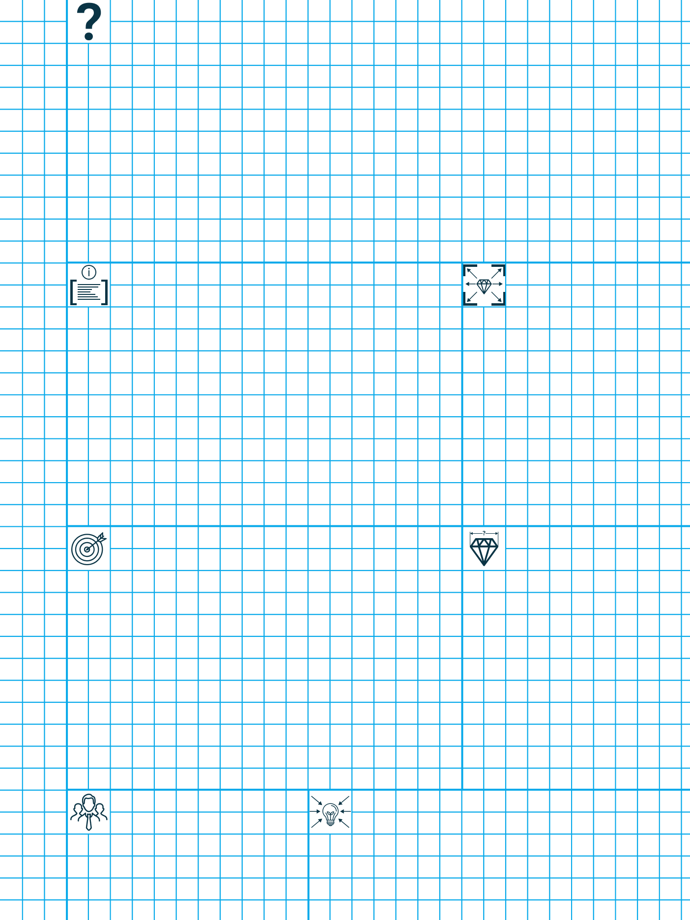 Problem Statement Worksheet with 5 mm grid and 15 mm left margin