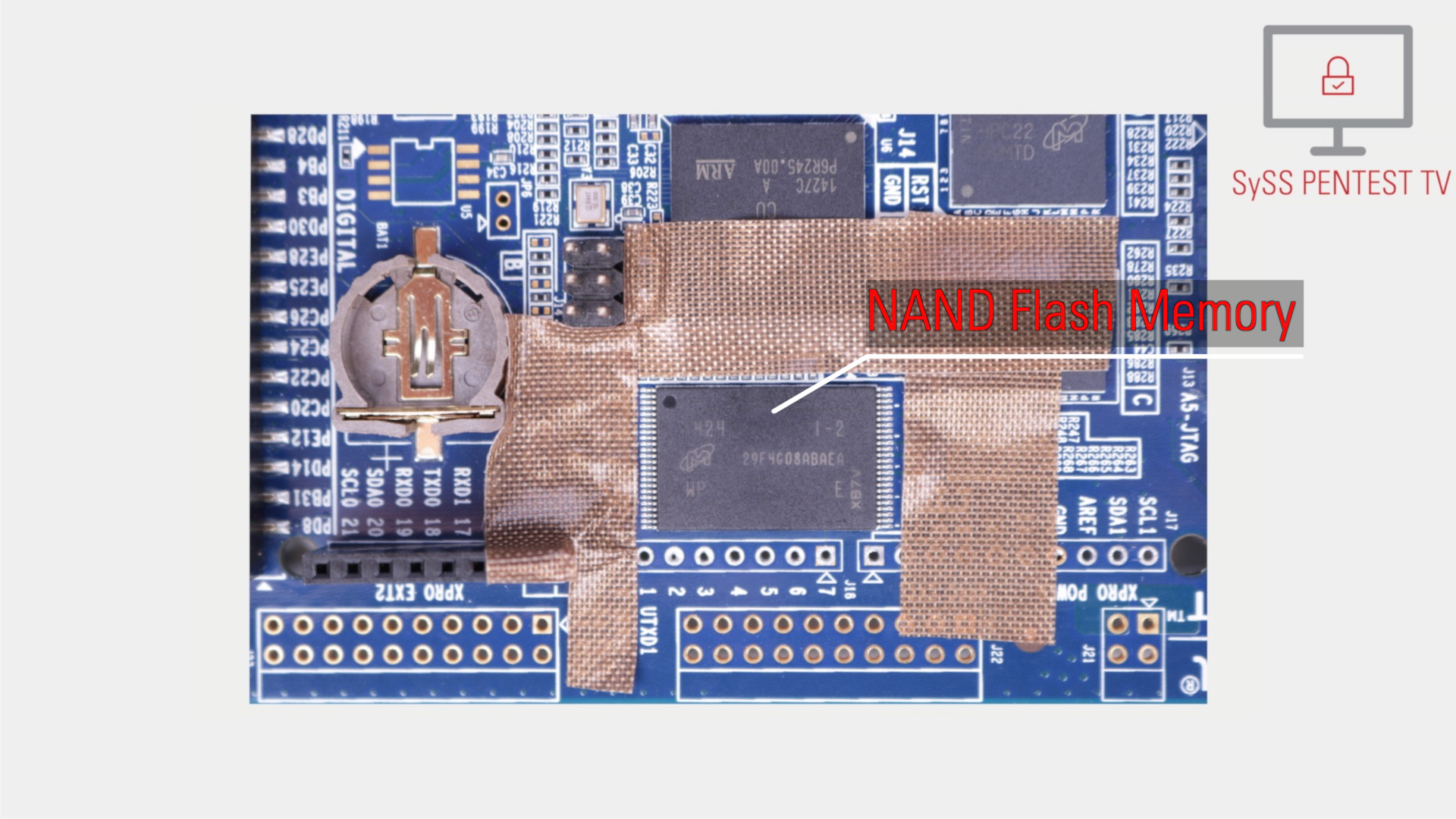 SySS PoC Video: Exploiting the Obvious But Not the Trivial - Unencrypted NAND Flash Memory