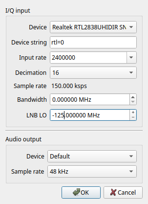 Gqrx upconverter