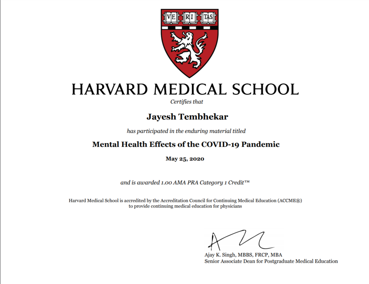 Mental Health Effects of the COVID-19 Pandemic