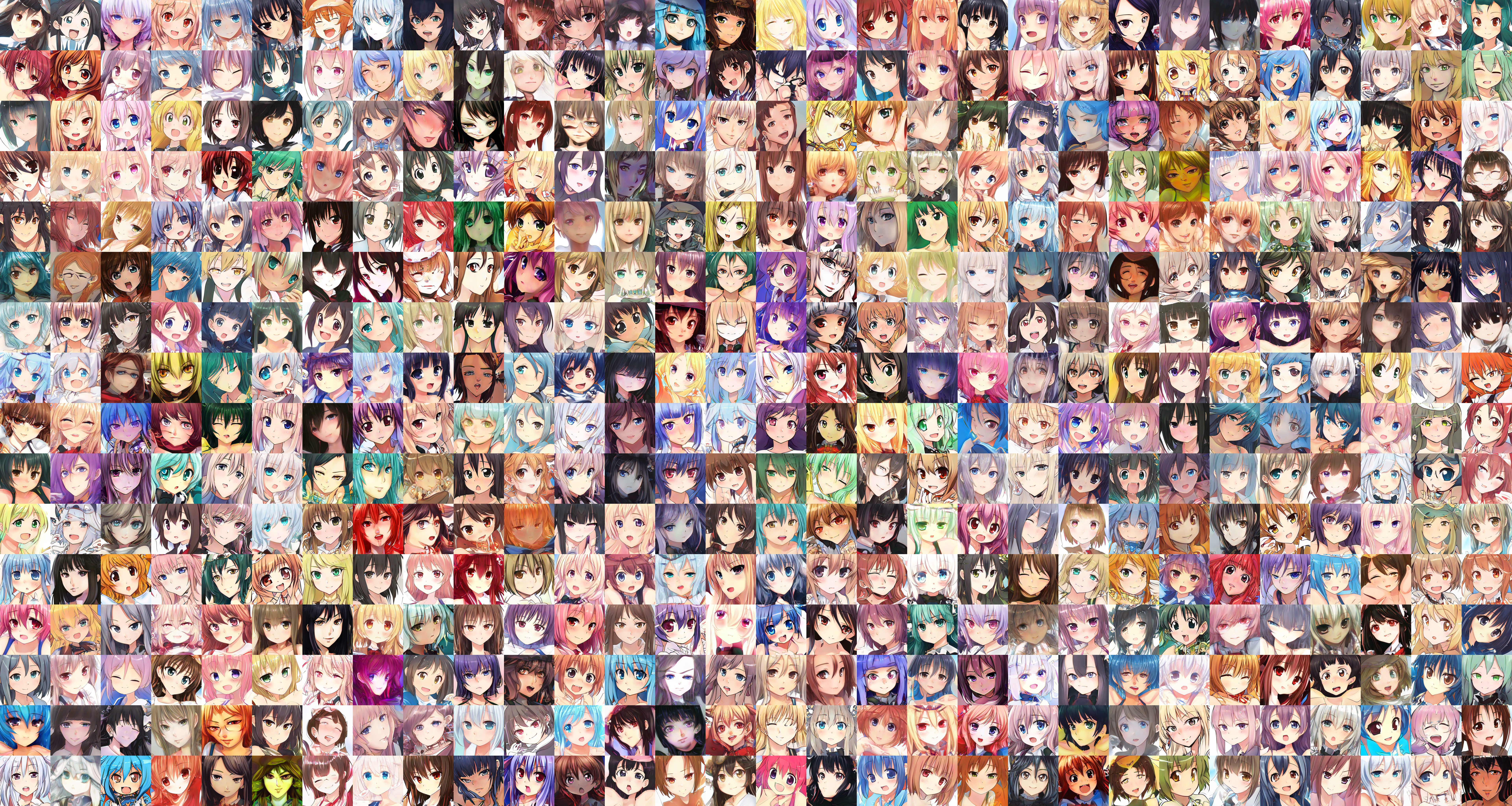 Anime Faces using StyleGAN3