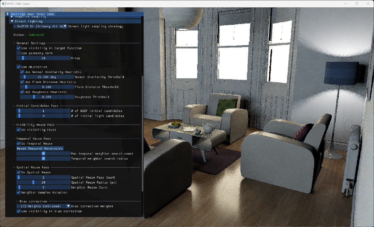 ImGui Interface