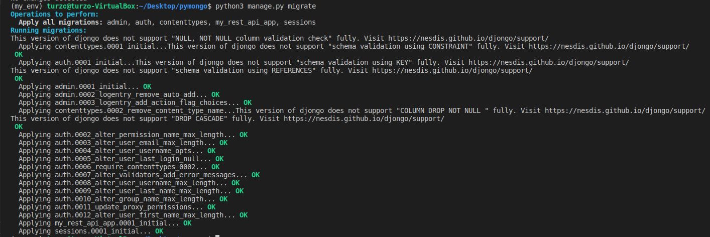 Python Database Migration