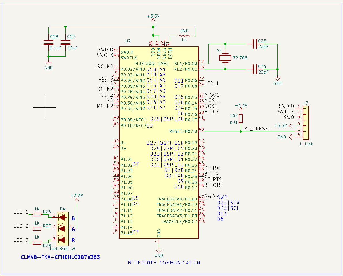 nRF52 shematic