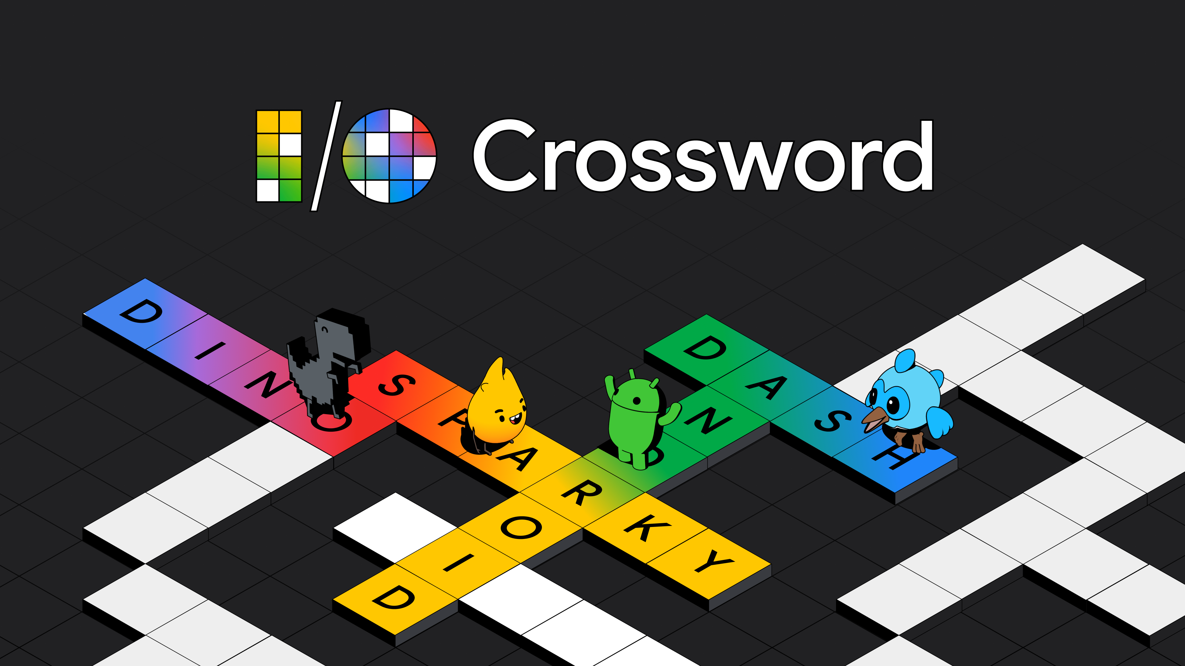 I/O Crossword Header