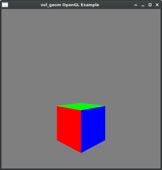 vol_geom used to load a simple Vologram and render it in OpenGL