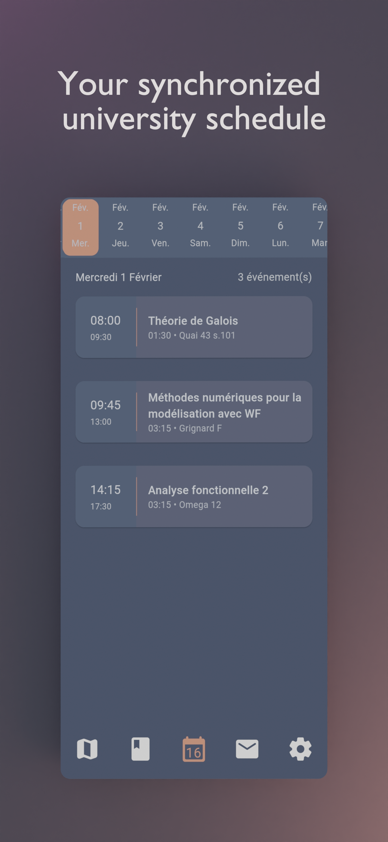 Calendar Screenshot