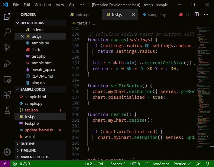 javascript screenshot