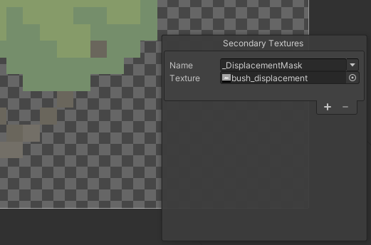 Assigning a secondary texture