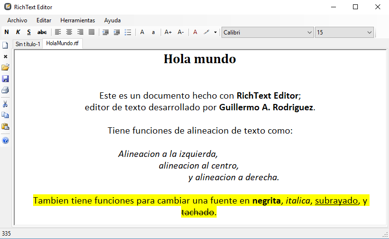 Imagen de RichText Editor