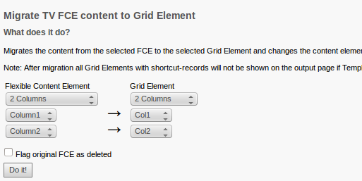 FCE migration module