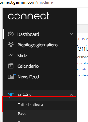 Tutte le attività