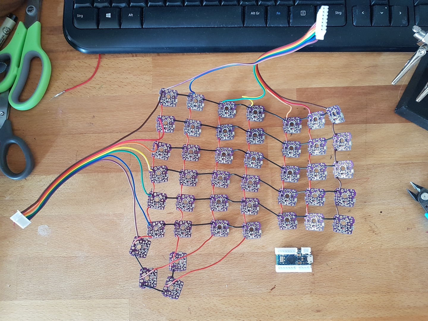 wiring left with XH connector