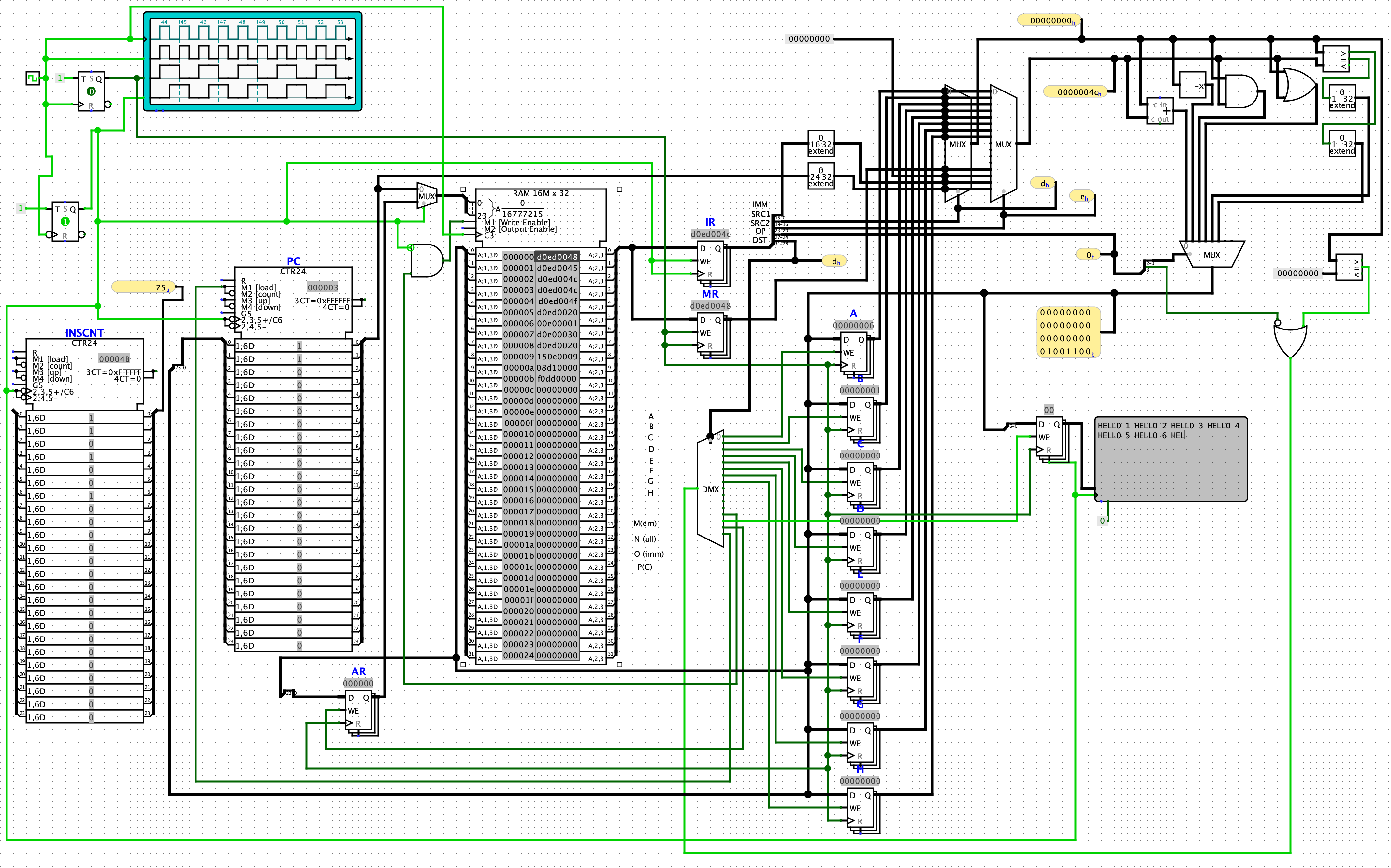 logisim-evolution screenshot