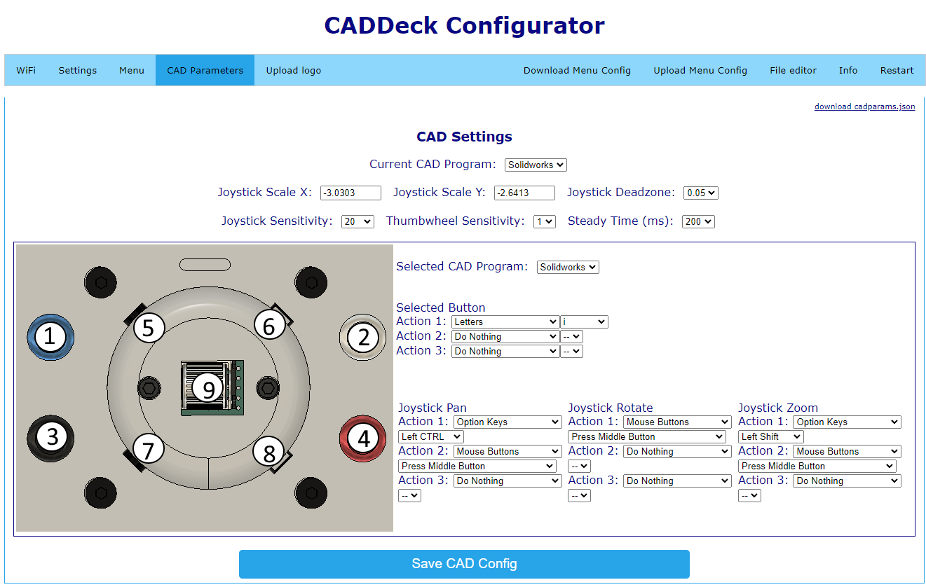 CAD Settings Configurator