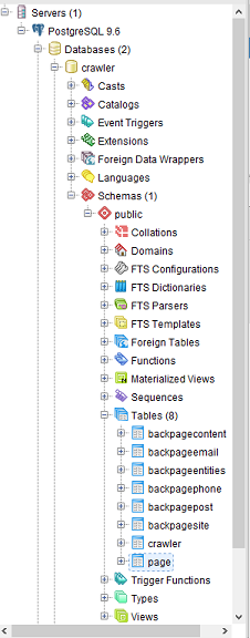 pgAdmin_crawler