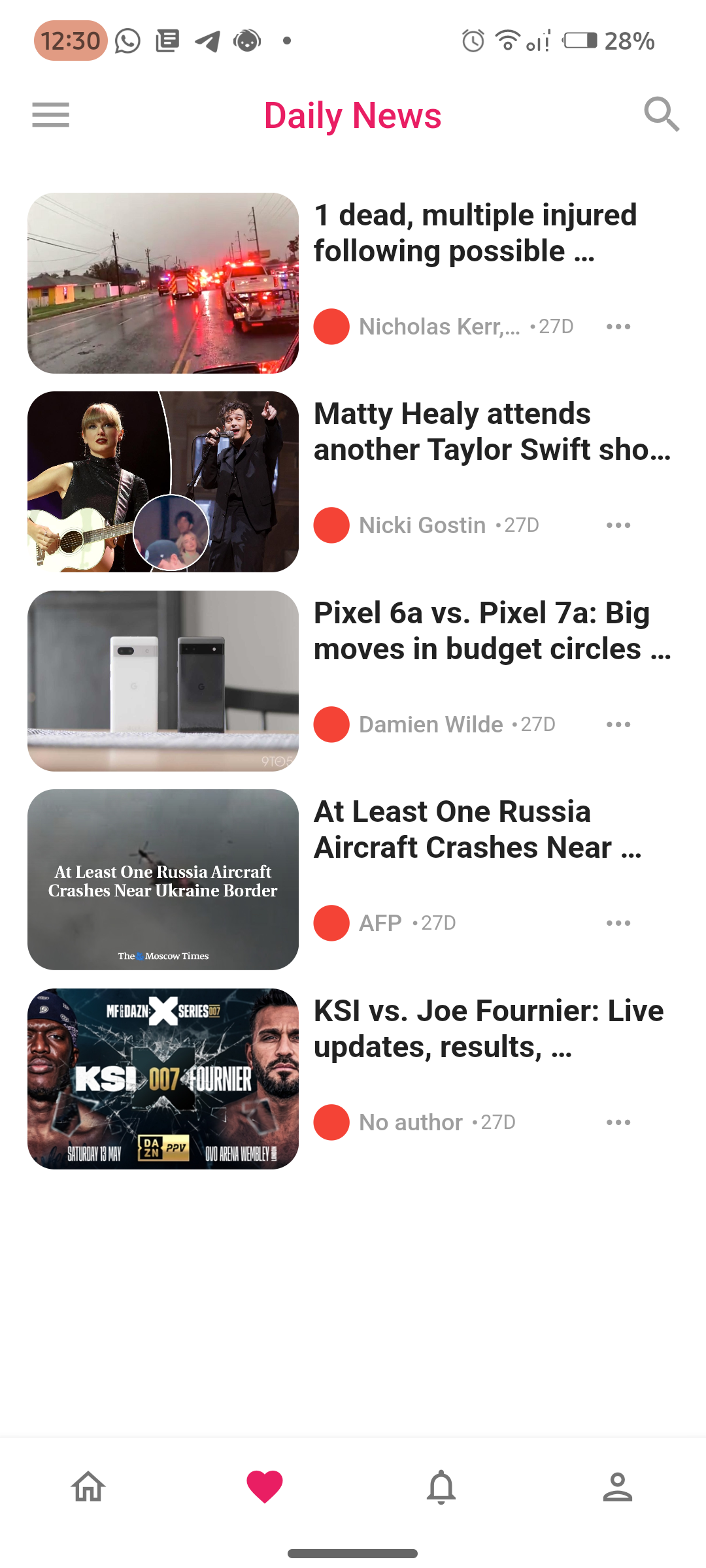 News App Screenshot 1