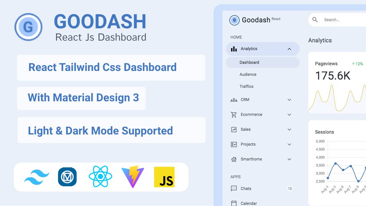 Goodash React Dashboard