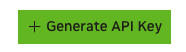 Select green Generate API Key button 