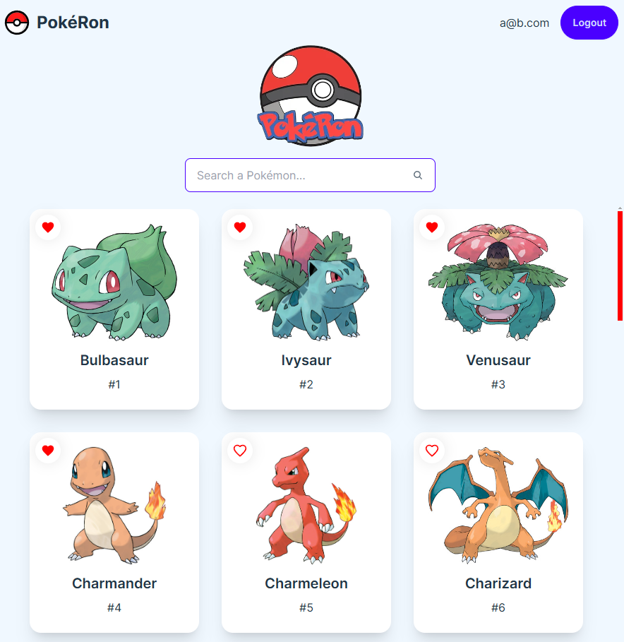 PokéRon Screenshot