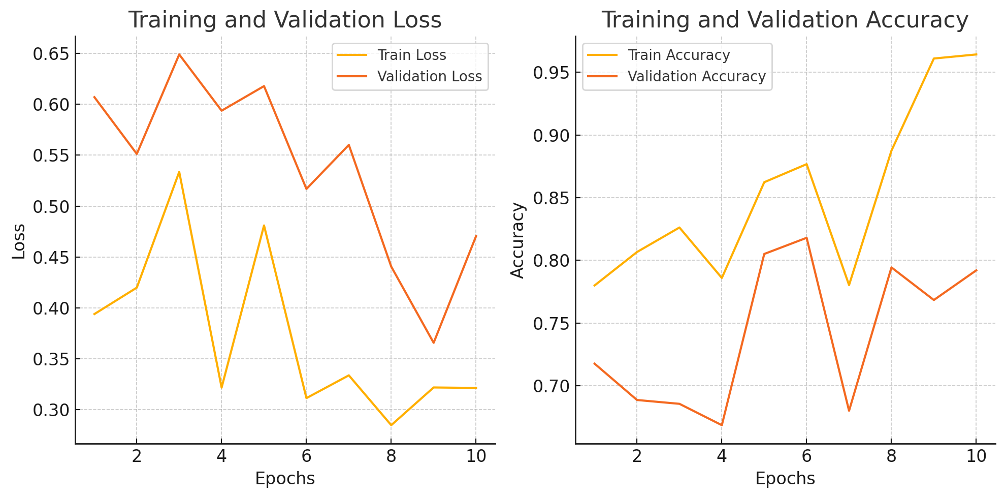 Training and Validation Loss