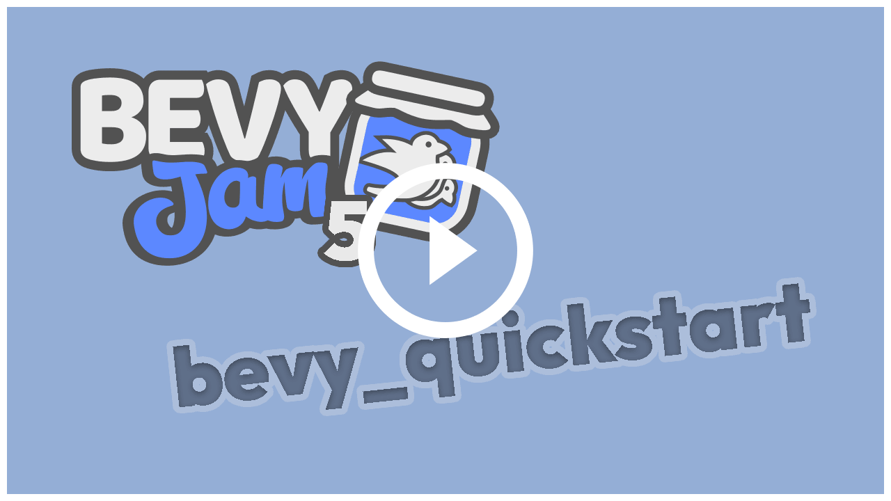 A video tutorial for bevy_new_2d, formerly known as bevy_quickstart