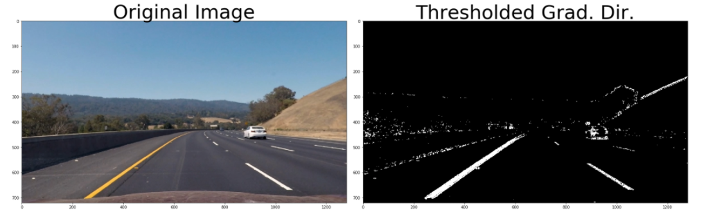 Thresholded Binary Image