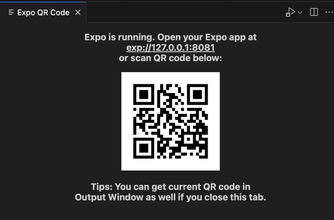 Expo QRCode