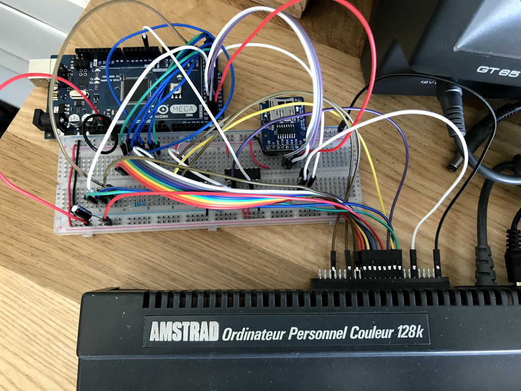 Breadboard circuit