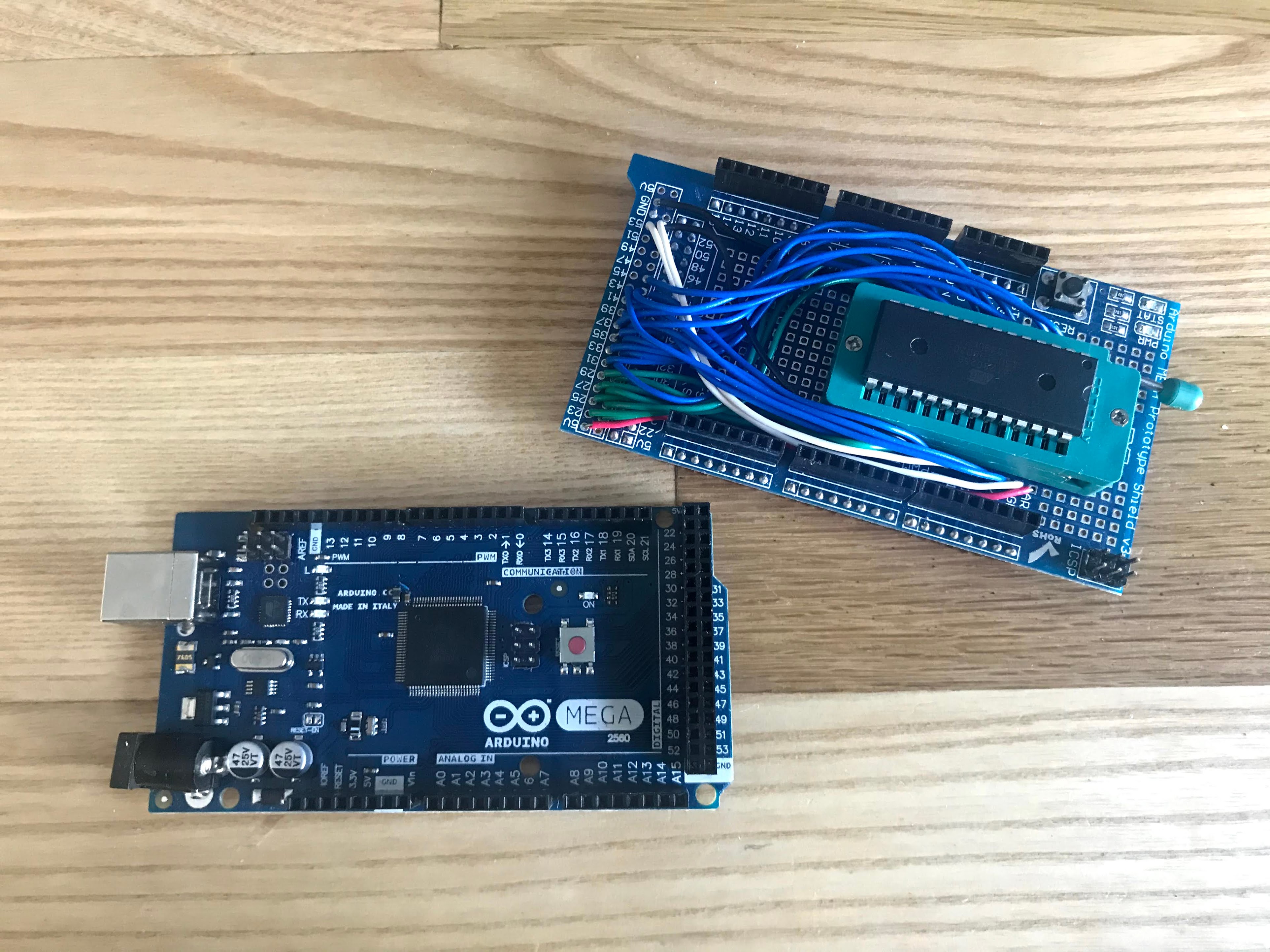 Arduino EEPROM programmer photo 2