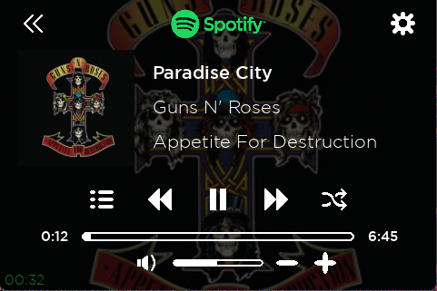 Miniplayer spotify window screenshot