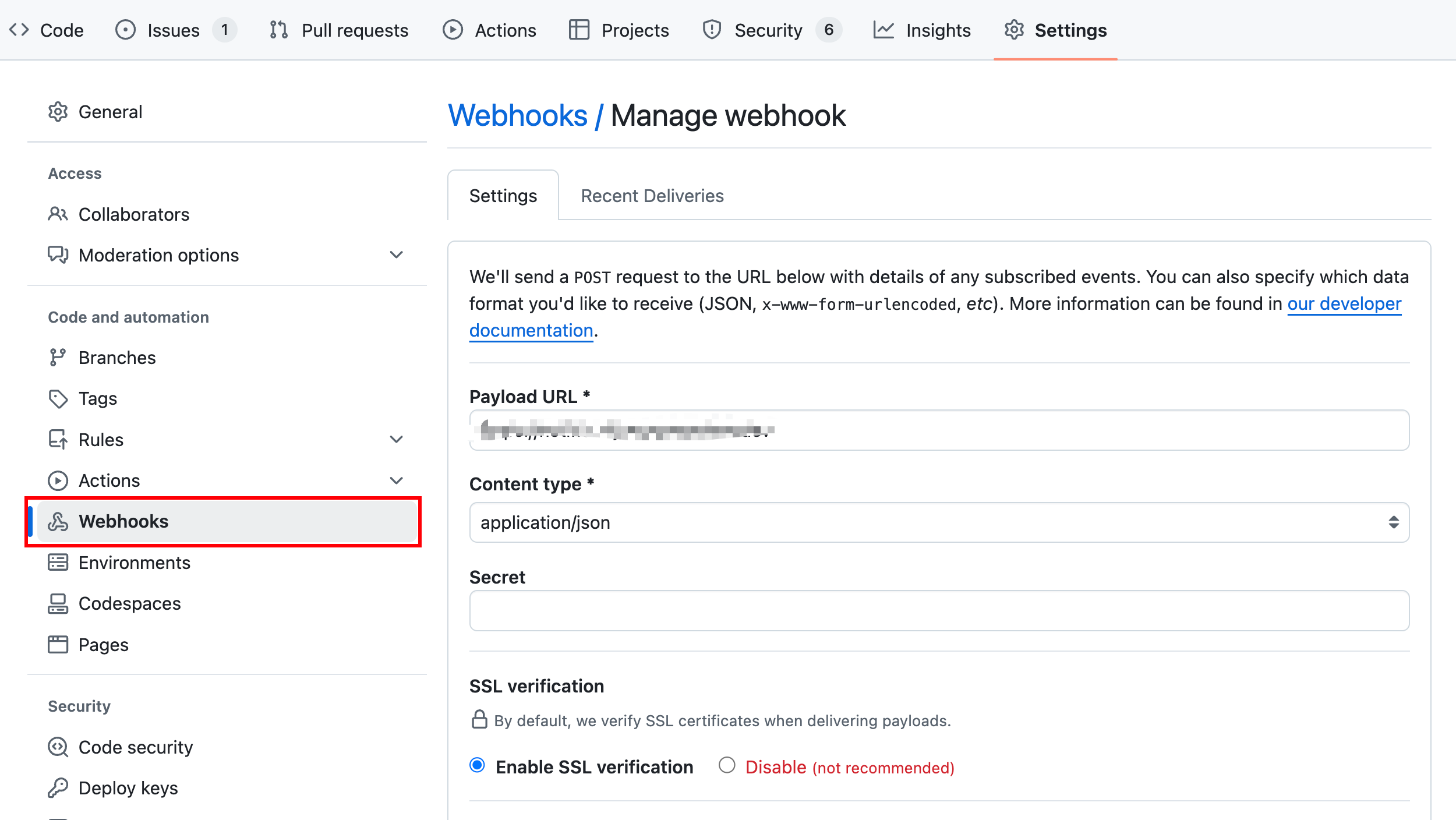 Github Webhooks