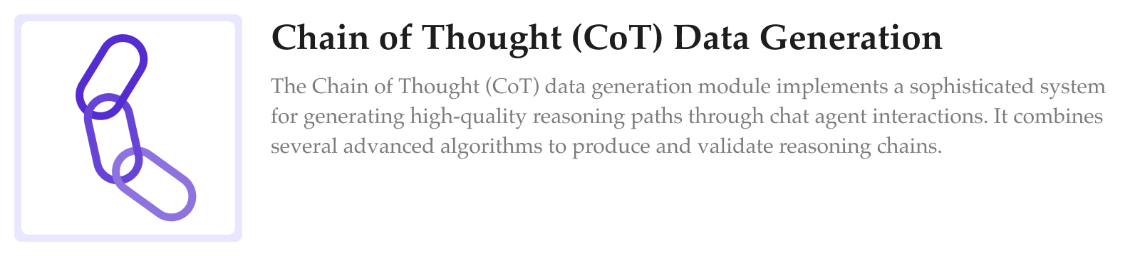 CoT Data Generation