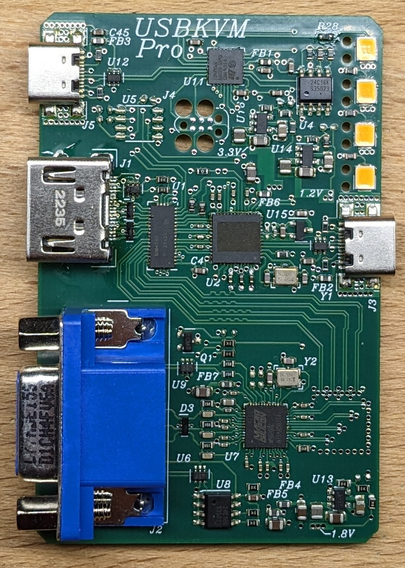 The same PCB as above, just as a photo.