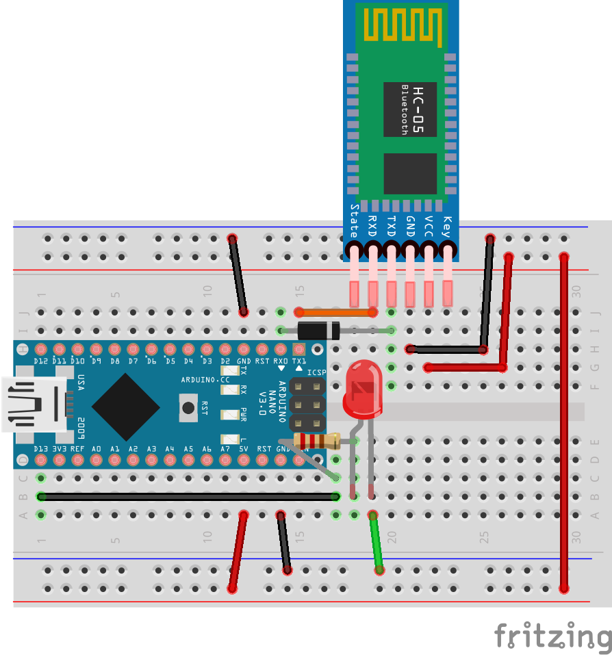 Fritzing board