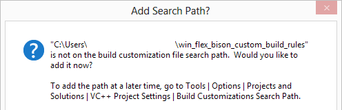 Adding Search Path