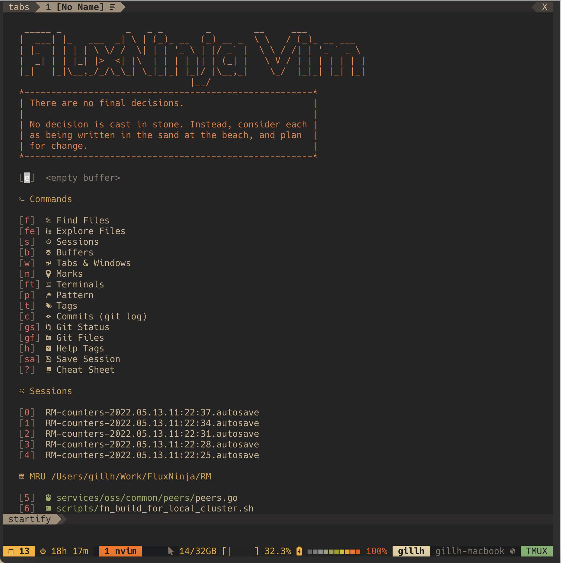 FluxNinja Neovim