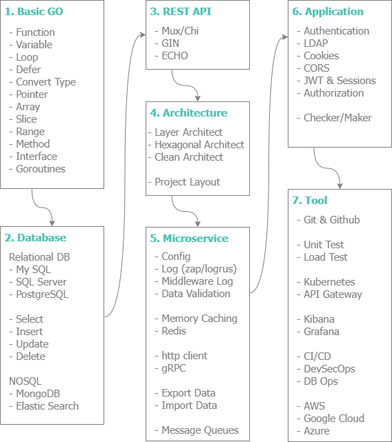 go developer roadmap