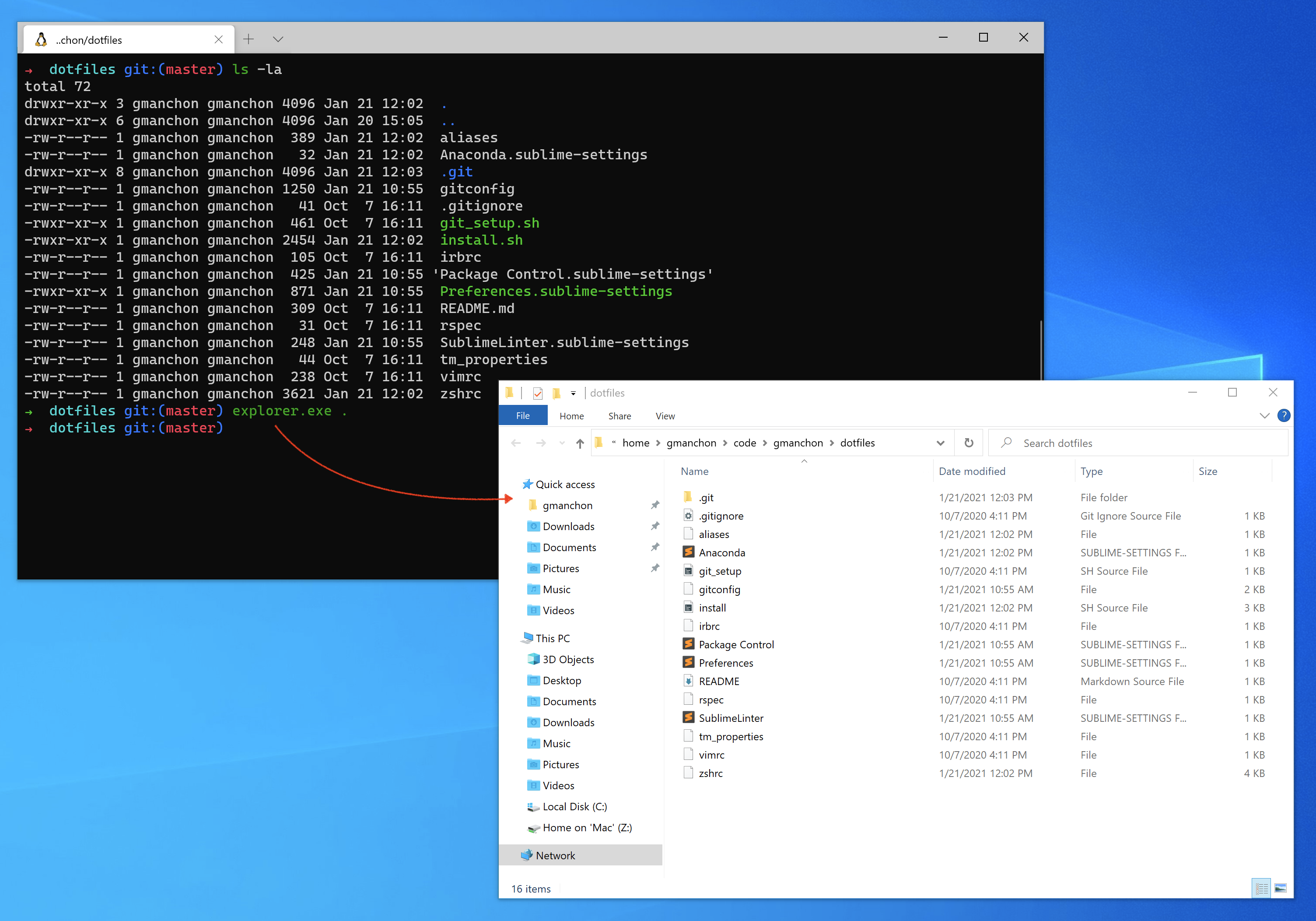 Como iniciar o Windows Explorer a partir do terminal Ubuntu