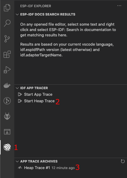 Start heap tracing