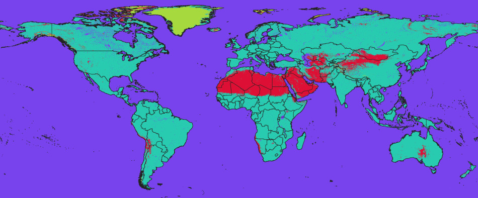 LandGIS world mask