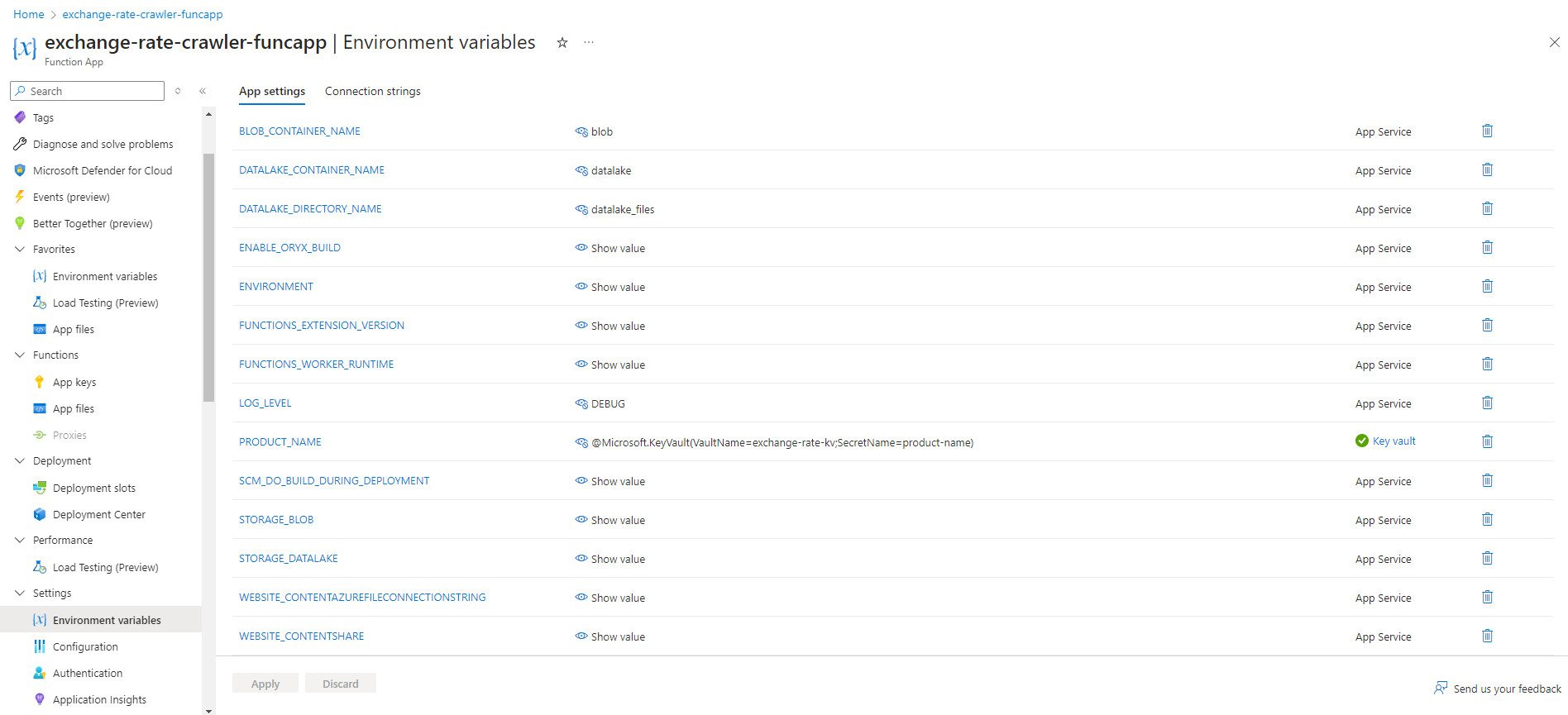 Environment Variables