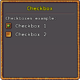 Checkbox