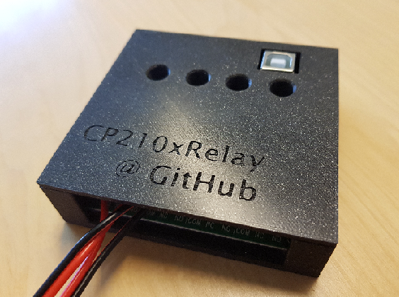 image of assembled relay box with lid